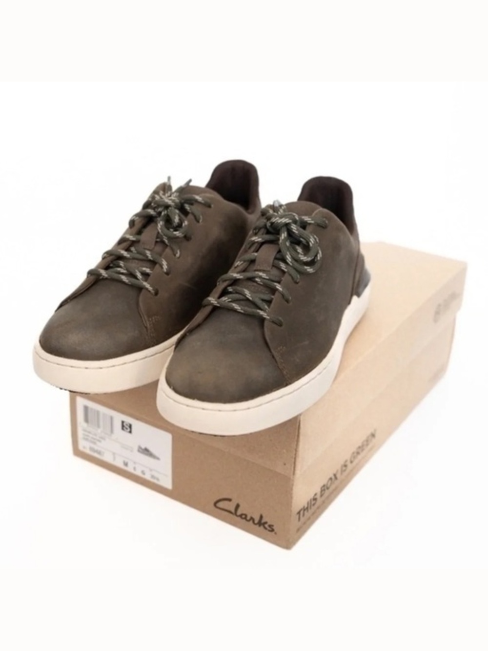 Clarks. Men's Courtlite ‎ Lace Up Leather Casual Lace Shoe